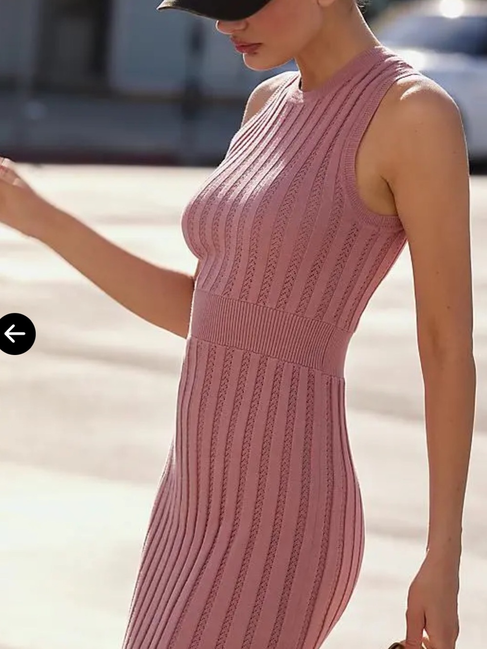 NWOT VARLEY Florian Knit Dress, M - Picture 2 of 11
